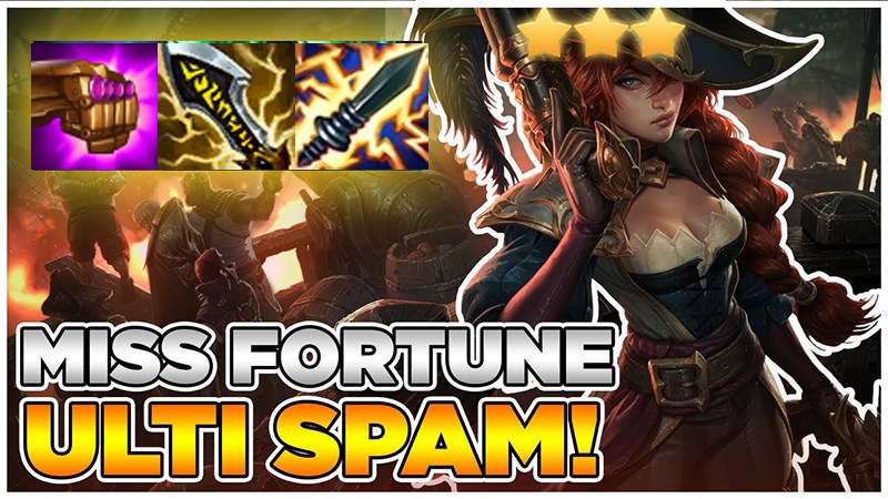 Tướng chủ lực Miss Fortune trong đội hình Phàm Ăn DTCL